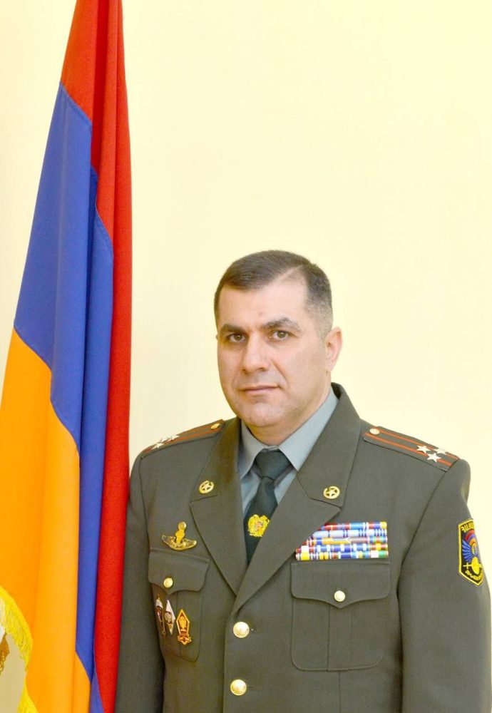 Արթուր Երոյանը նշանակվել է ԶՈւ ԳՇ պետի տեղակալ