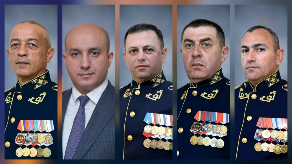 Մի շարք բարձրաստիճան սպաների շնորհվել են գեներալ-մայորի կոչումներ